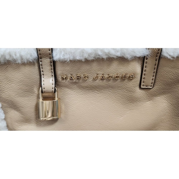 Marc Jacobs Mini Grind Faux Fur Trim Top Handle Bag MSRP$425 - Picture 4 of 16
